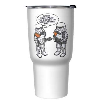 Star Wars Maybe Those Were the Droids We Were Looking For Stainless Steel Tumbler w/Lid