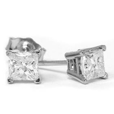Pompeii3 3/8ct Diamond Studs 14K White Gold