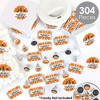 Big Dot of Happiness Basketball - Let The Madness Begin - College Basketball Party Candy Favor Sticker Kit - 304 Pieces - 2 of 4