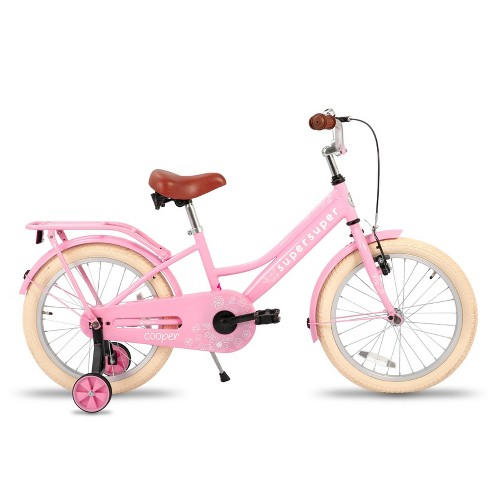 Joystar Retro Style Girls Bike For Kids And Toddlers Pink 18 Inch Target