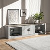 Bestier 70 Inch TV Stand with LED Lights for 75/80/85 Inch TV - 2 of 4