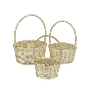 Cheung's Kirkel Nested Round Basket Set - Light Brown - 1 of 4