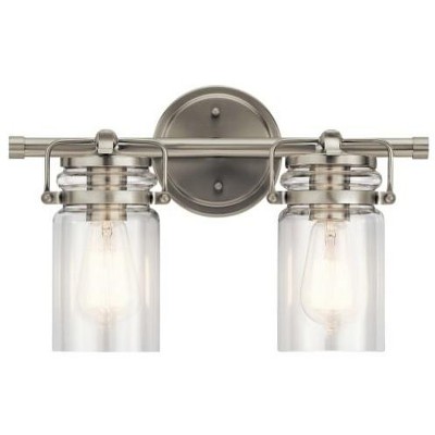 Kichler Lighting Brinley 2 - Light Vanity in  Brushed Nickel
