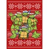 Girl's Teenage Mutant Ninja Turtles Ugly Christmas Sweater T-Shirt - 2 of 4