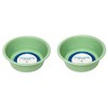 Country Living Set of 2 Coated Stainless Steel Heavy-Duty Dog Bowls – Available in 3 Colors (32oz Each) - 2 of 4