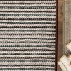 Colonial Mills North Pole Multi Stripe Holiday Rug Braided Rug, Holiday Multi 42" x 66", Rectangle Shape - 3 of 4