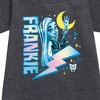 - Mattel - Frankie Blue Bolt Graphic Short Sleeve Fleece Dress - 2 of 3