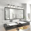 Apmir High-Strength Tempered Glass and Aluminum Alloy Framed French Cleat Mounted Wall Decor Bathroom Vanity Mirror with 5-Year Warranty - 2 of 4