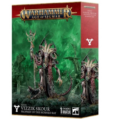 Games Workshop - Warhammer Age of Sigmar - Skaven - Vizzik Skour Prophet of the Horned Rat