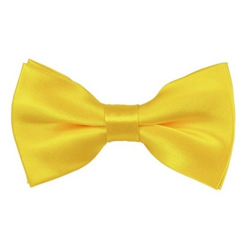 Young Boy's Solid Color 1.5 W And 4 L Inch Pre-Tied adjustable Bow Ties - image 1 of 3