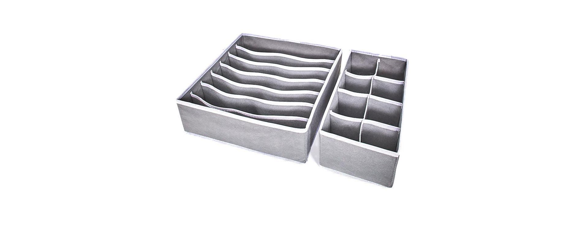 The Lakeside Collection Closet and Household Drawer Organizers and Storage 15 or 30 Spaces