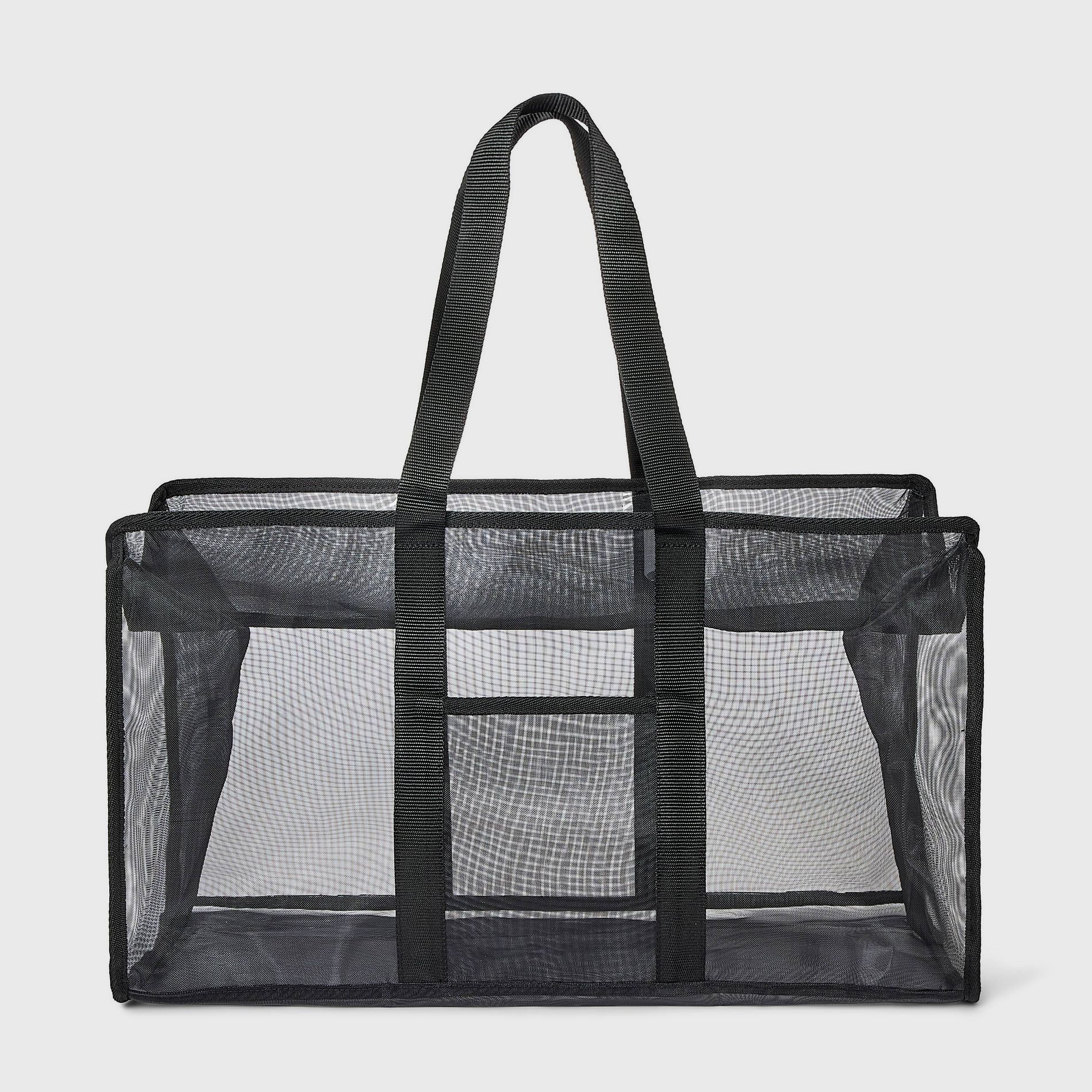 Packable Zip Top Mesh Tote Handbag - Shade & Shore™