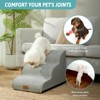 PetSafe Curved Dog Stairs – Foam Ramp for Small Pets, Non-Slip Ladder for Bed & Sofa with Waterproof Cover - 3 of 4