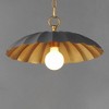 Maxim Lighting Primrose 1 - Light Pendant in  Dark Grey/Gold Leaf - 3 of 4