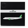 Embraer E190-E2 Commercial Aircraft "Wideroe" (LN-WEA) White with Green "Gemini 200" Series 1/200 Diecast Model by GeminiJets - 3 of 3