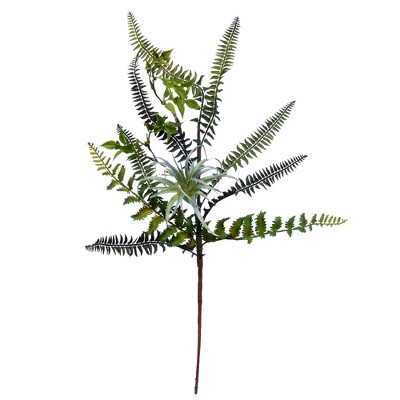 Vickerman 20" Artificial Green Fern Pick, Pack of 2