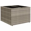 vidaXL Garden Table Light Grey - 2 of 4