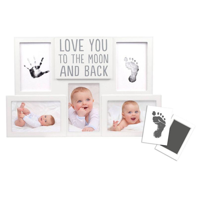 Pearhead Love You to the Moon and Back Babyprints Collage Frame, 2 of 6