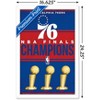 Trends International NBA Philadelphia 76ers - Champions 23 Framed Wall Poster Prints - 3 of 4