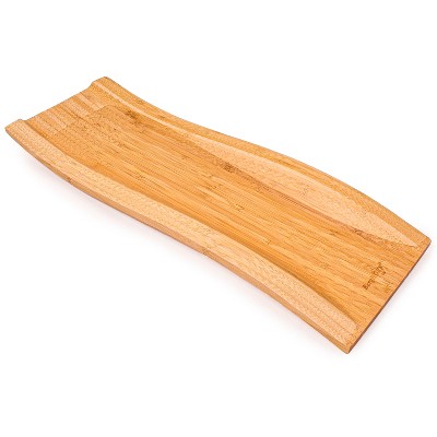 BergHOFF Bamboo roller coaster cutting board 16.3x 5.7 x 1.3"