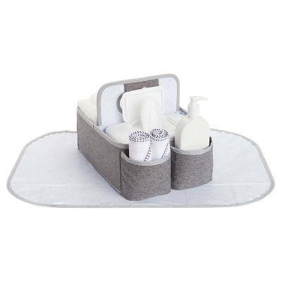 Munchkin Portable Diaper Caddy Organizer - Gray_0