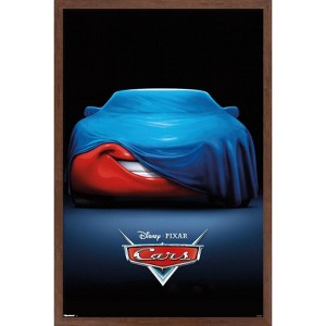 Trends International Disney Pixar Cars (2006) - Lightning Teaser One Sheet Framed Wall Poster Prints - 1 of 4