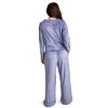 Jockey Women's Velour Button Top and Wide Leg Pant Sleep Set - 2 of 4