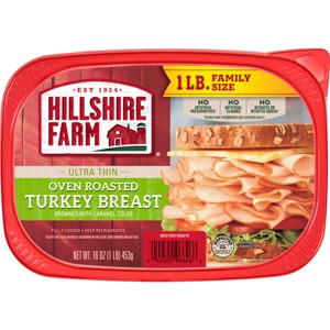 Hillshire Farm Ultra Thin Oven Roasted Turkey - 16oz - 1 of 4