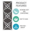 Sussexhome Zigzag Collection Non-Slip Carpet Stair Treads, 9" X 28" - 4 of 4