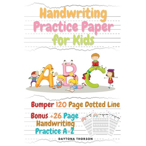 Writing Paper for Kids: A Fun Book To Practice Writing For Kids