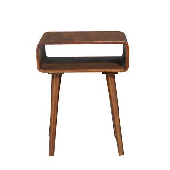 Napa Valley End Table with Shelf - Breighton Home