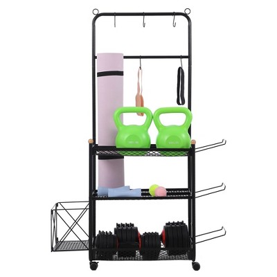 Yoga Mat Storage Rack Organizer Yoga Center Storage Shelf Equipment Fo –  EveryMarket