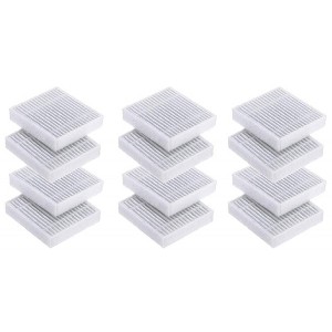 Nispira Replacement HEPA Filter Compatible with Housmile UV Vacuum Cleaner Model HO-804WE, 12 Packs (NOT FOR BREATHE PURE AIR PURIFIER) - 1 of 2