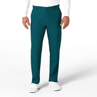 Wink W123 Men's Flat Front Cargo Scrub Pant