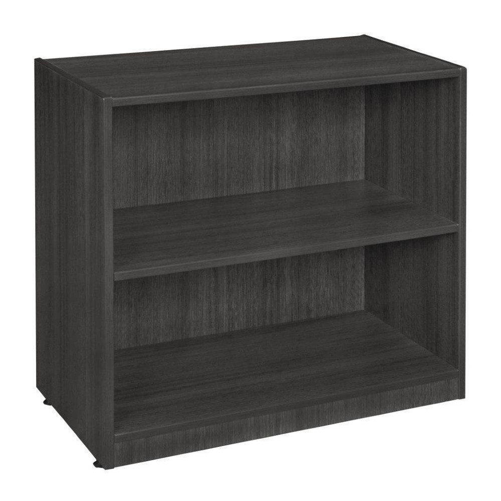 Photos - Other Furniture 30" Legacy High Bookcase Ash Gray - Regency: Compact, Adjustable Shelf, Of