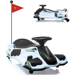 Jojoka 24V Kids Ride-On Drift Car, Electric Drifting Go-Kart with Brushless Motor, Music, LED Lights, Safety Features, Ages 6-12 - 1 of 4