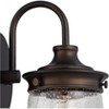 John Timberland Tonopah Rustic Wall Light Sconces Set of 2 Bronze Hardwire 5" Fixture Seedy Glass for Bathroom Hallway Kitchen - 3 of 4