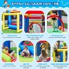 Yaheetech Inflatable Bounce House With Slide, Blue/Yellow - 4 of 4