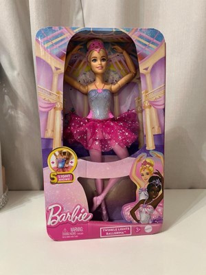 Barbie Dreamtopia Twinkle Lights Blonde Ballerina Doll : Target