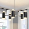 Rennnsan Tavari 26"W Capsule Modern LED Dimmable Chandelier - 2 of 4