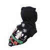 Pet Life LED Patterned Holiday Hooded Dog Costume Sweater with Included Batteries - 3 of 4