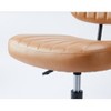 DOMETOUR Adjustable Height 360° Rolling Swivel Computer Task Chair without Arm - 3 of 4