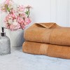 Luxury Cotton Heavyweight Ultra-Plush Bath Sheet Set of 2 by Blue Nile Mills - 2 of 4