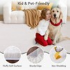 Plush Fuzzy Rugs Ultra Soft Fluffy Furry Rugs Non Slip Non Shedding Area Rug Indoor Carpet Nursery Rugs for Kids Room Bedroom Home Decor - 4 of 4