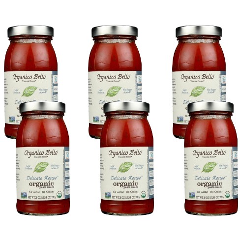 Save on Organico Bello True & Honest Pasta Sauce Tomato Basil