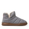 Dearfoams Mens Bryant Nylon Puffer Indoor/Outdoor Slipper Boot - 2 of 4