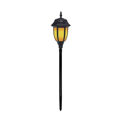 Garden Pathway Light with Integrated LED Bulb Black - Techko Maid