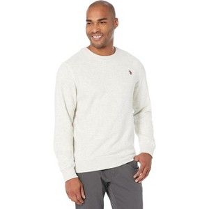 U.S. Polo Assn. Men's Long Sleeve Popover Crew Neck Fleece Sweatshirt - 1 of 3