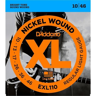 D'Addario EXL110 Nickel Wound Light Electric Guitar Strings Single-Pack