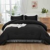BAGOKIE 3 Pieces Boho Tassel Bed in a Bag Comforter Set - 2 of 4